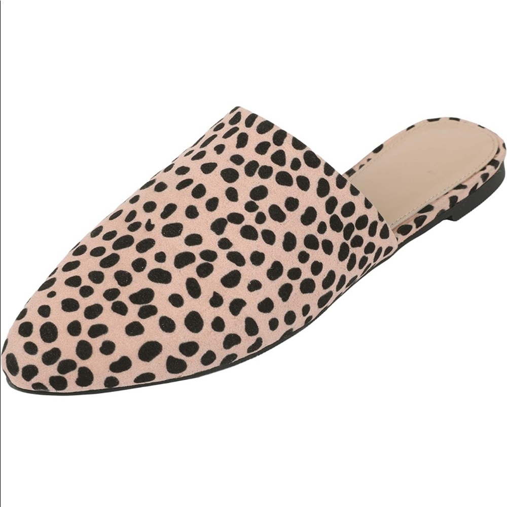 Leopard Flat Mules - Picture 3 of 6